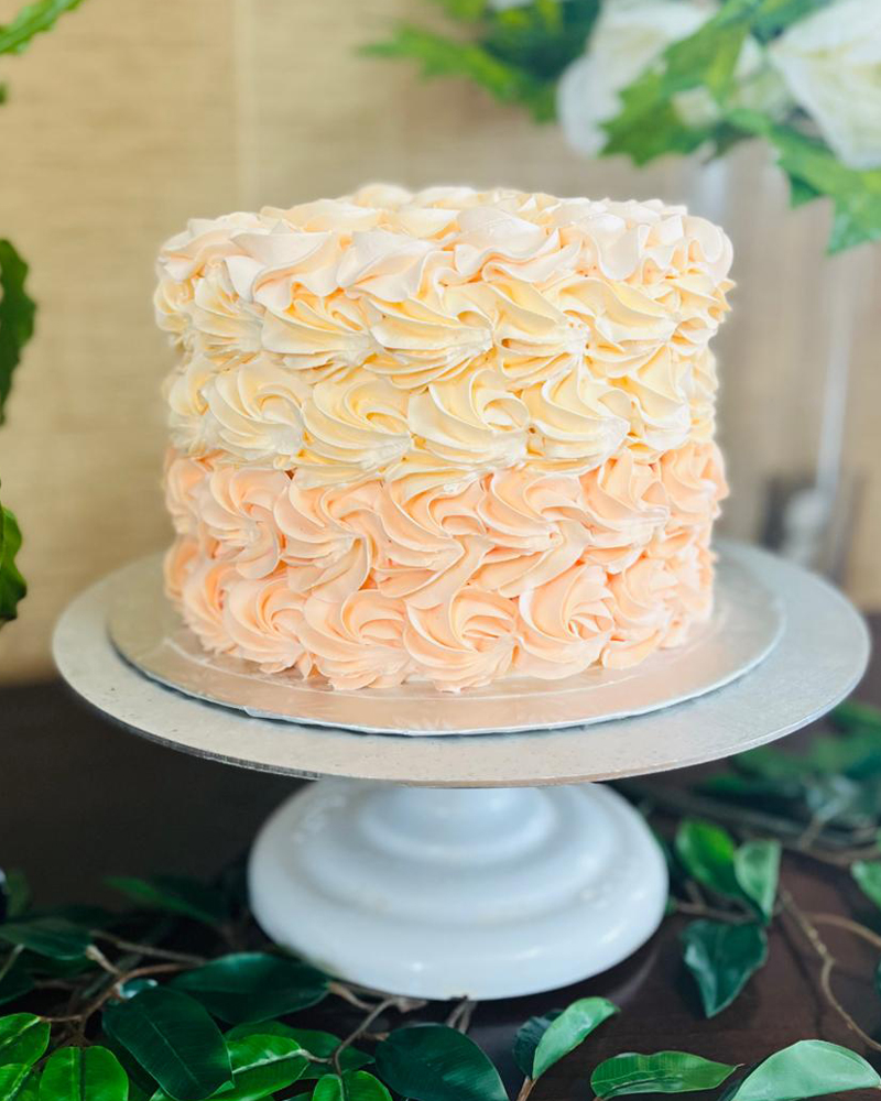 Chocklate floral cake